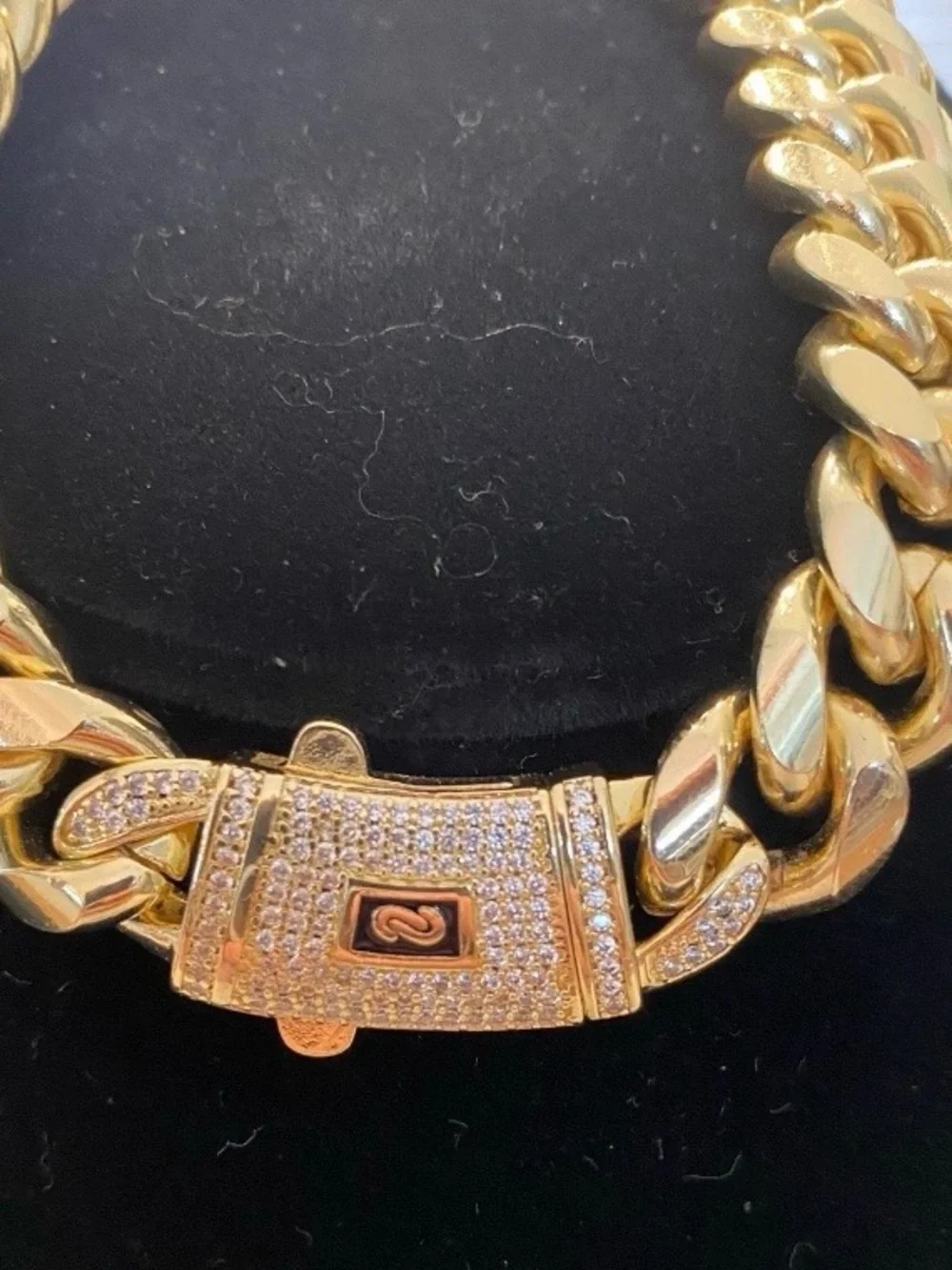 Big Boy 10” Gold Cuban Link Bracelet in 14mm 14k Gold Plated